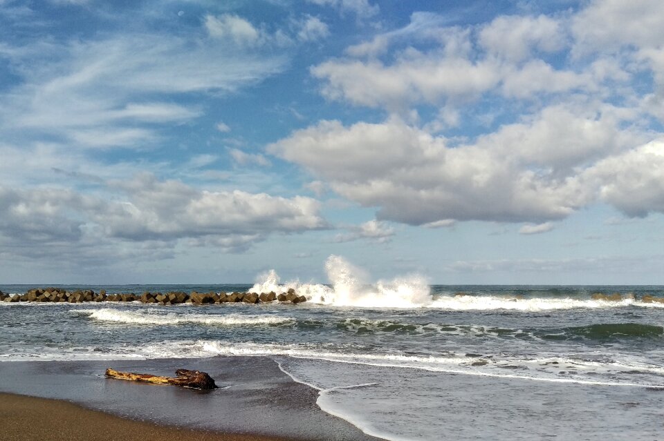 Sea beach wave