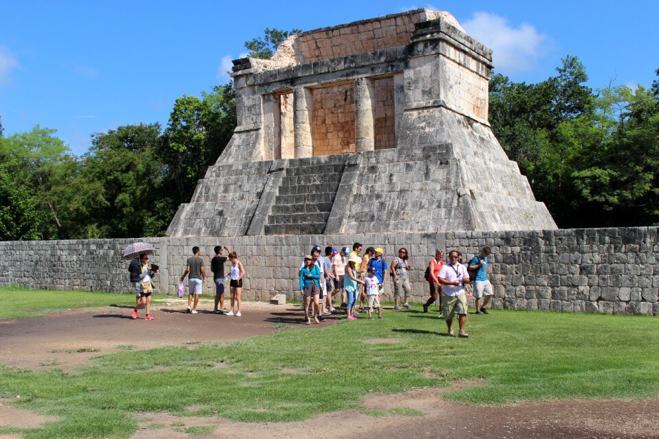 Holiday mexico tourists