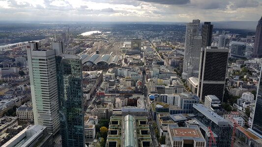 Skyscraper frankfurt main messeturm