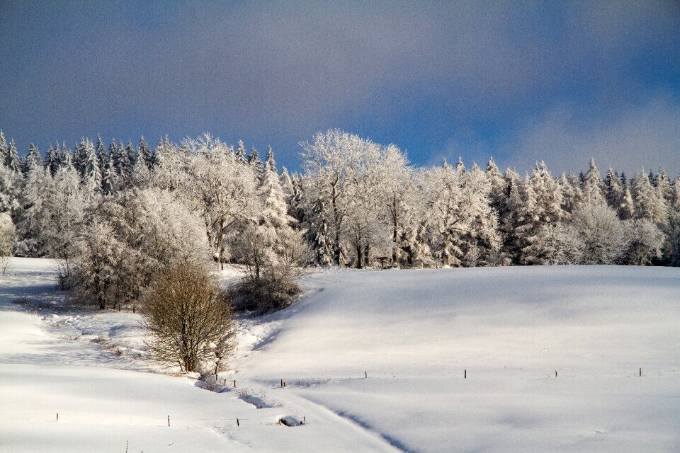 Hochrhoen wasserkuppe rhön winter