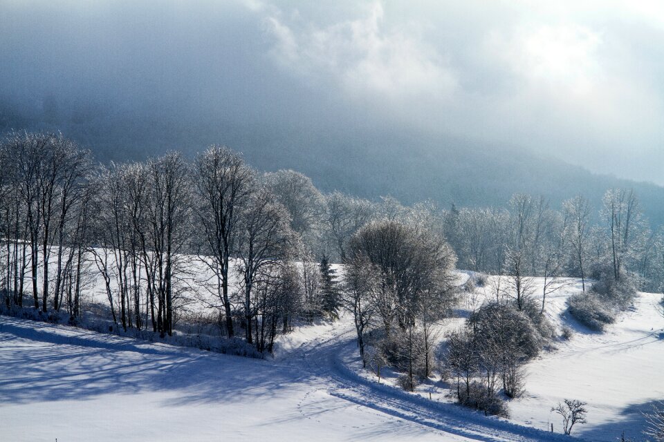 Hochrhoen wasserkuppe rhön winter