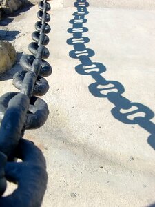 Links of the chain metal iron photo
