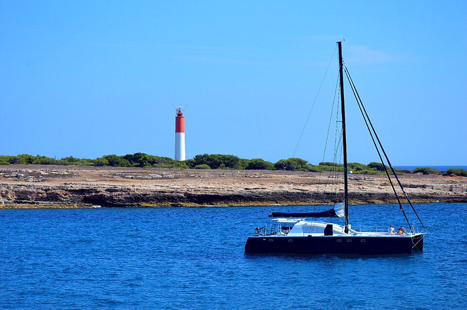 Blue sea mediterranean