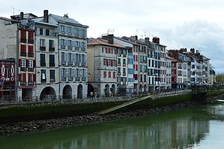 Bayonne admiral dock bergeret adour river photo