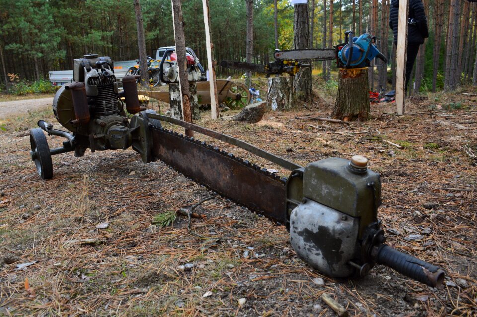 Motor history historic sawmill