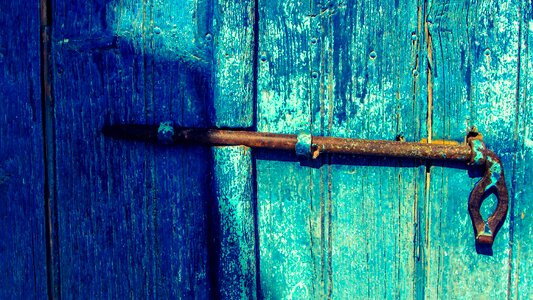 Door wooden aged photo