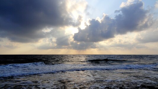 Sky summer beach