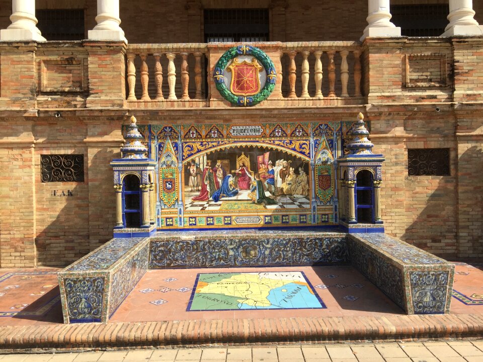 Space plaza de espana historically