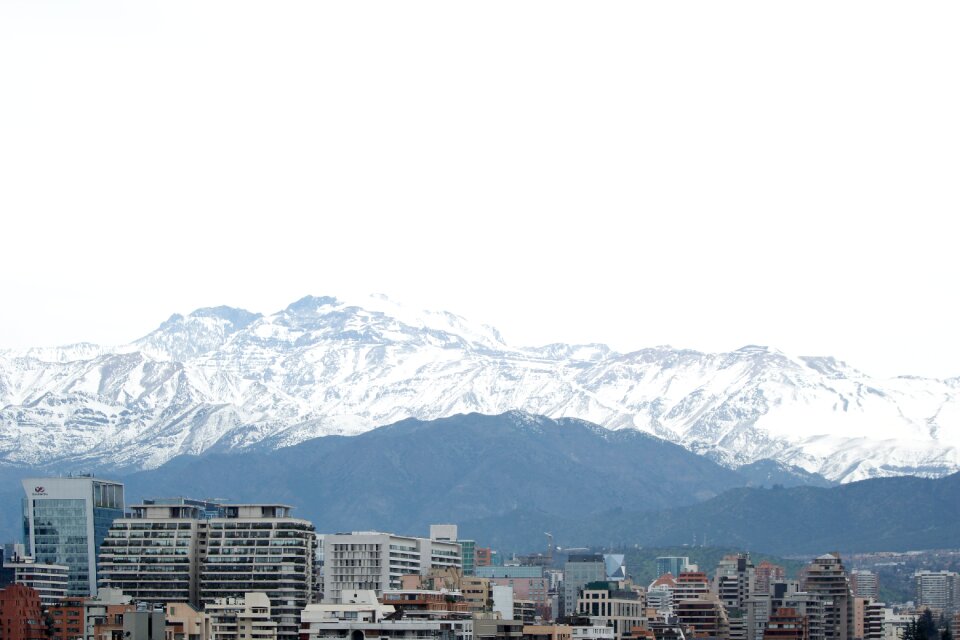 Nature mountain city