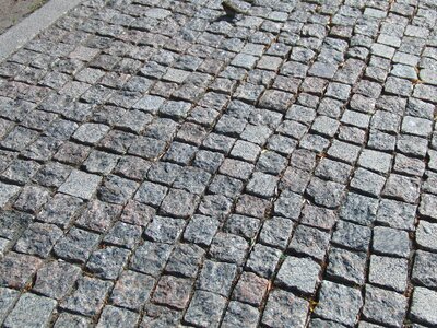 Cobblestones stone stone road