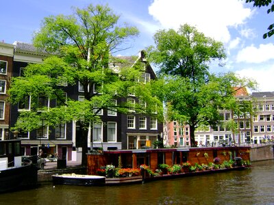 Canal amsterdam water photo