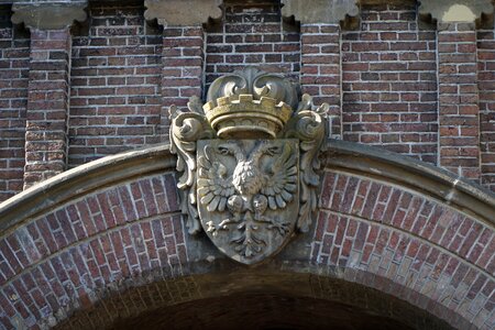 Brick stone portal photo