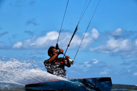 Aquatics action wind