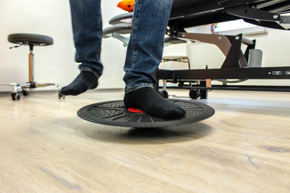 Physiology balance foot
