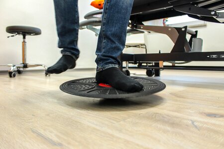 Physiology balance foot
