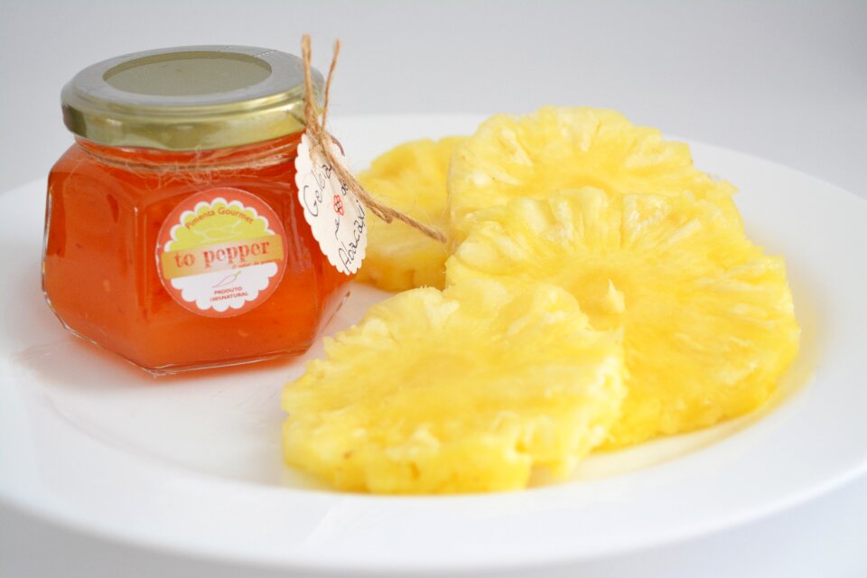 Sweet flamed pepper jelly