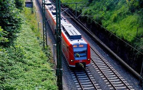 Railway tracks transport railway photo