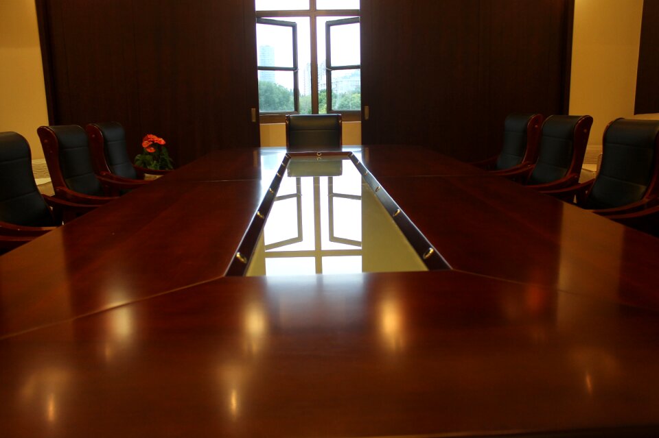 Window meeting room table