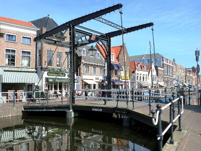 City ​​view maassluis holland