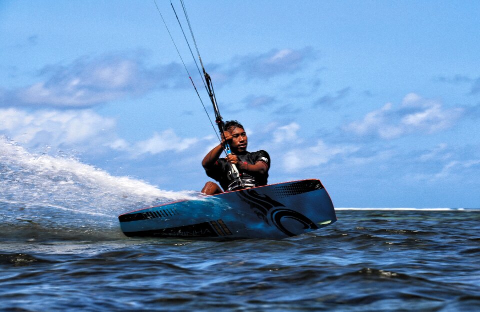Aquatics action wind