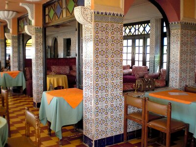 Pillar morocco arabic
