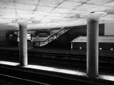 Train station travel photo