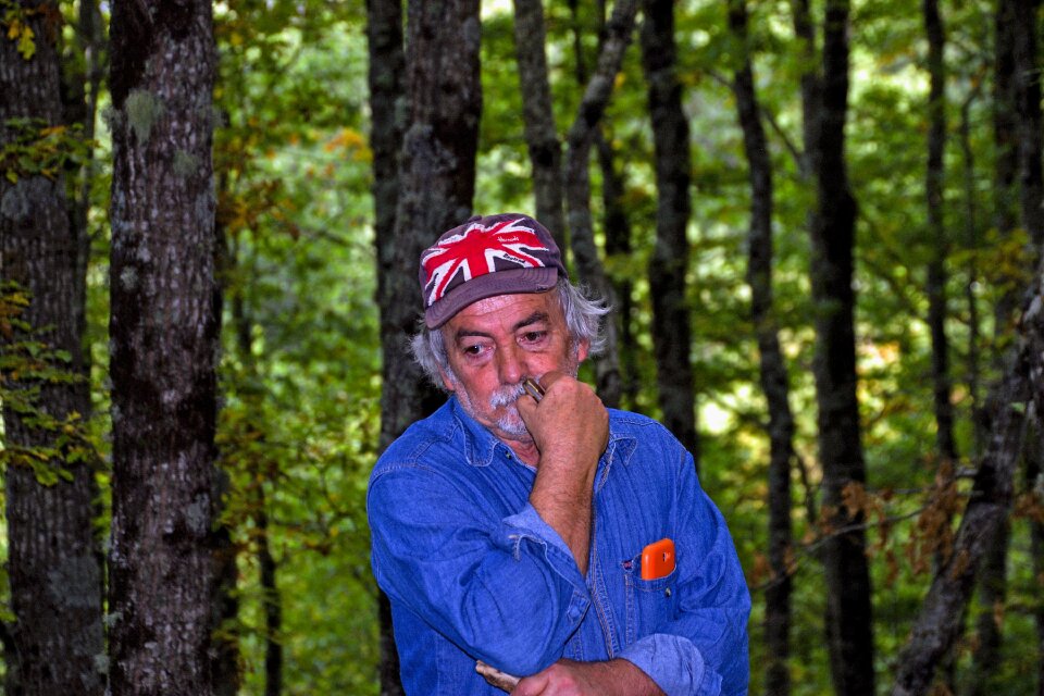 Fungaiolo mushroom collector grandfather