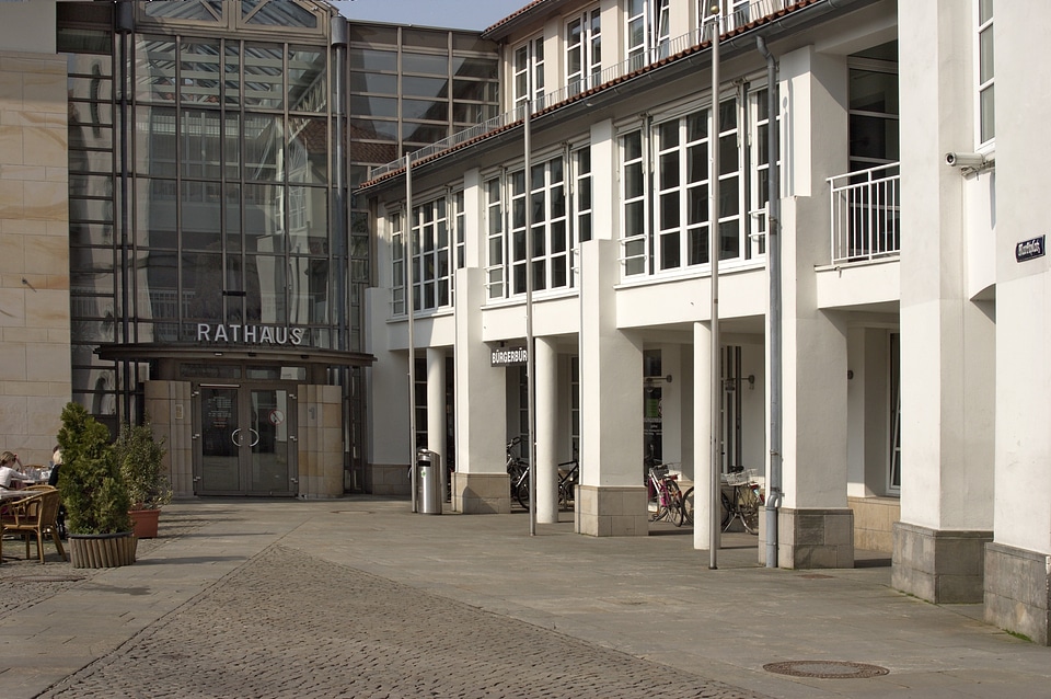 Town hall marketplace stadtmitte photo