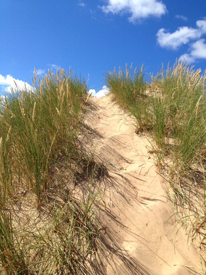 Sand himmel beach