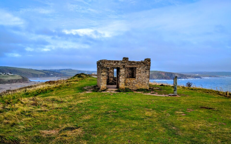 Coast cornwall view
