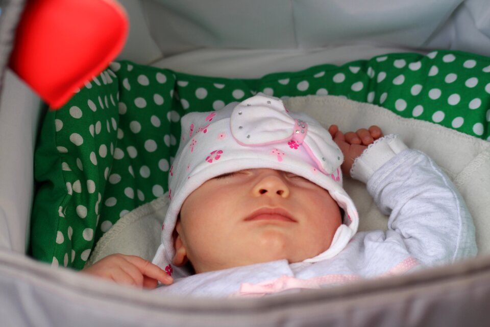 Sleeping young small