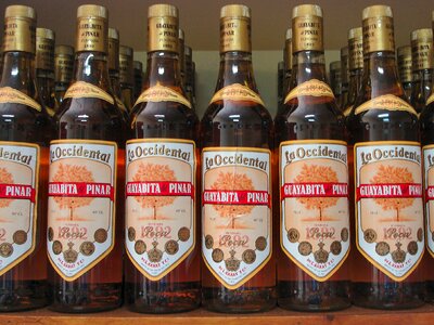 Guayabita del pinar liqueur rum liqueur
