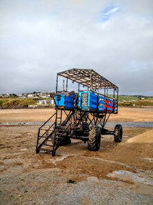 Beach seaside vehicle