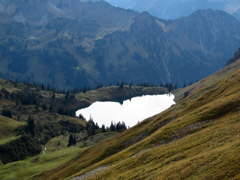 Oberstdorf mountains seealpsee