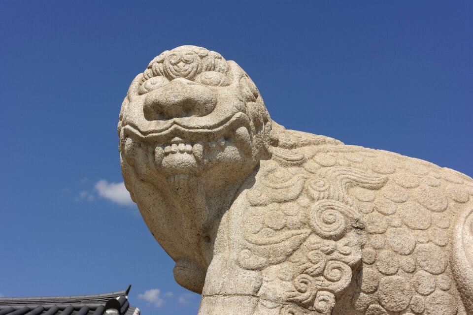 Gwanghwamun forbidden city republic of korea