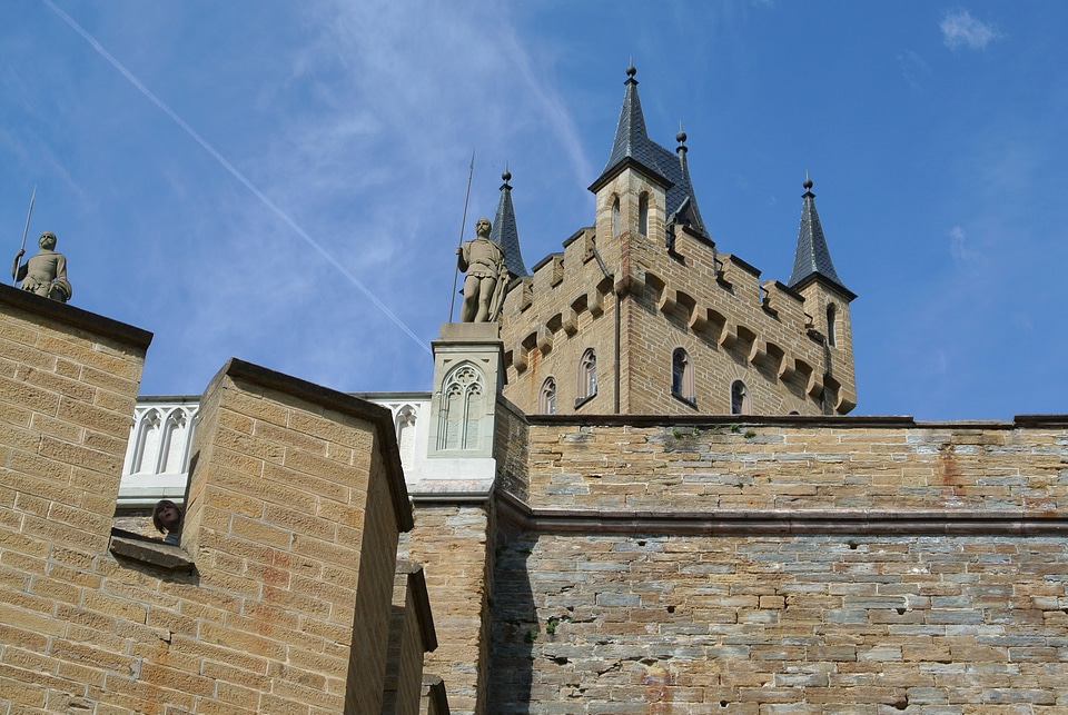 Middle ages burgruine ruin