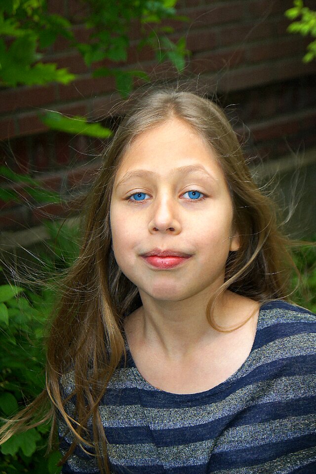 Beauty hair child