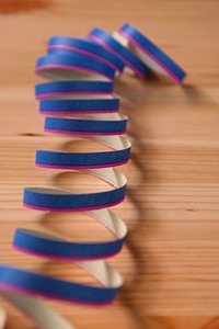 Paper snakes ringed carnival
