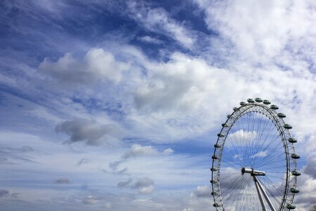 Holiday ferris wheel park
