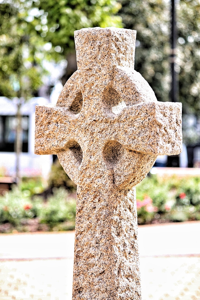 Cemetery grave headstone