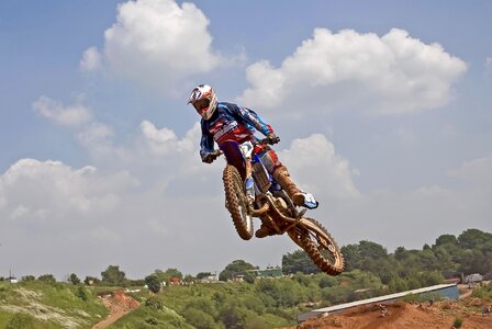 Rider motorbike
