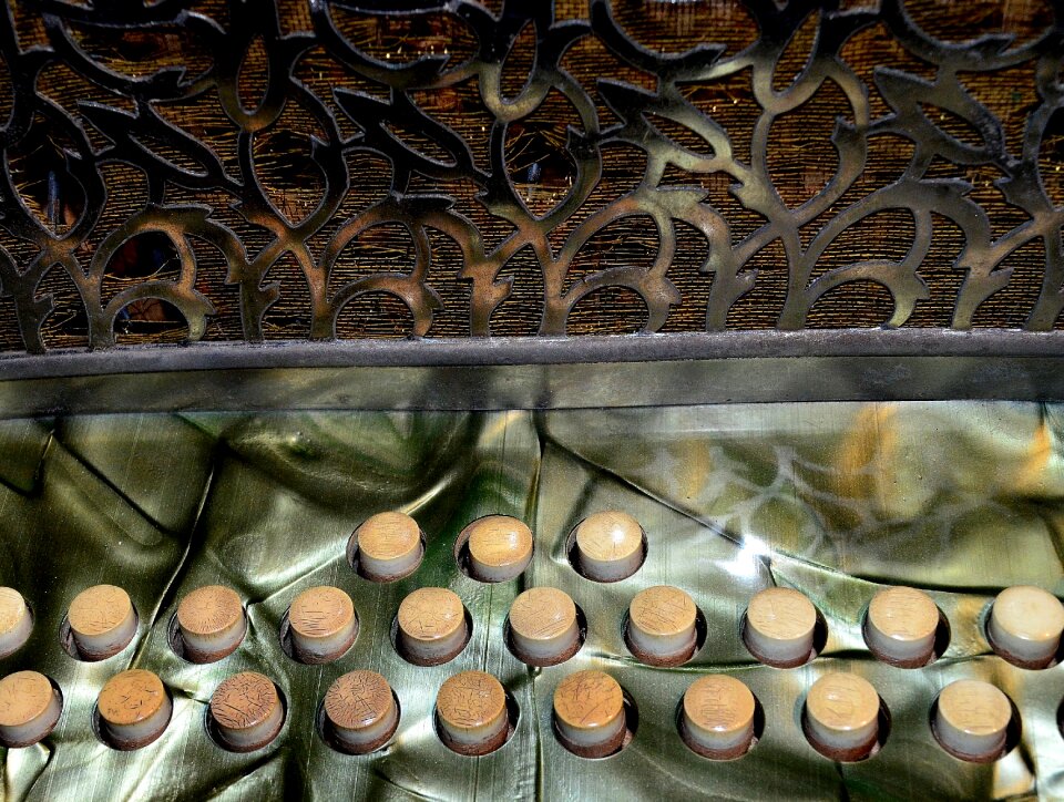 Close up instrument music