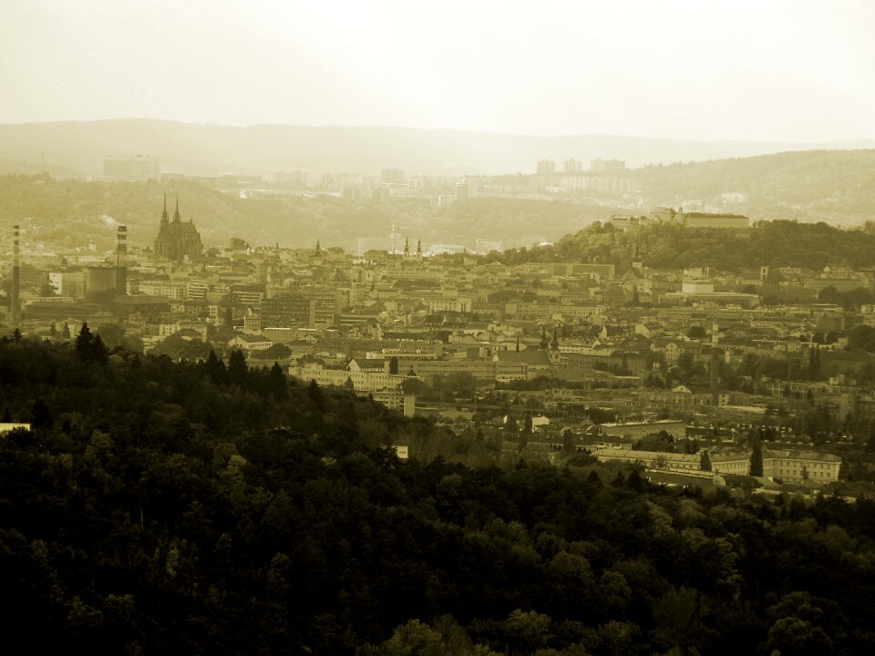 City panorama brno czech republic