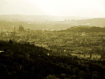 City panorama brno czech republic photo