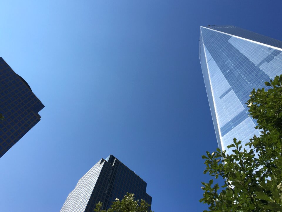 City downtown skyline photo