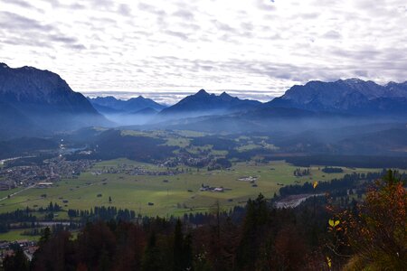 Nature clouds alpine photo