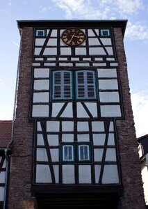 Historic center fachwerkhaus masonry