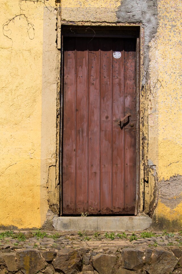 Portal old door old