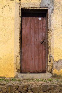 Portal old door old