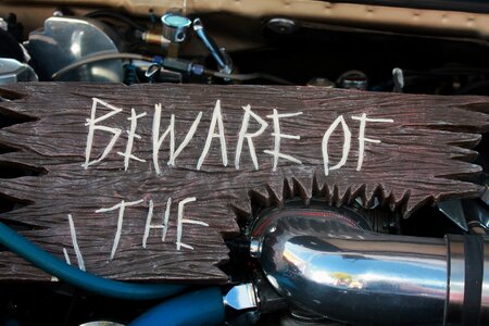 Vehicular death halloween decor all hallow's eve